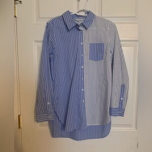 Striped Button Down Top